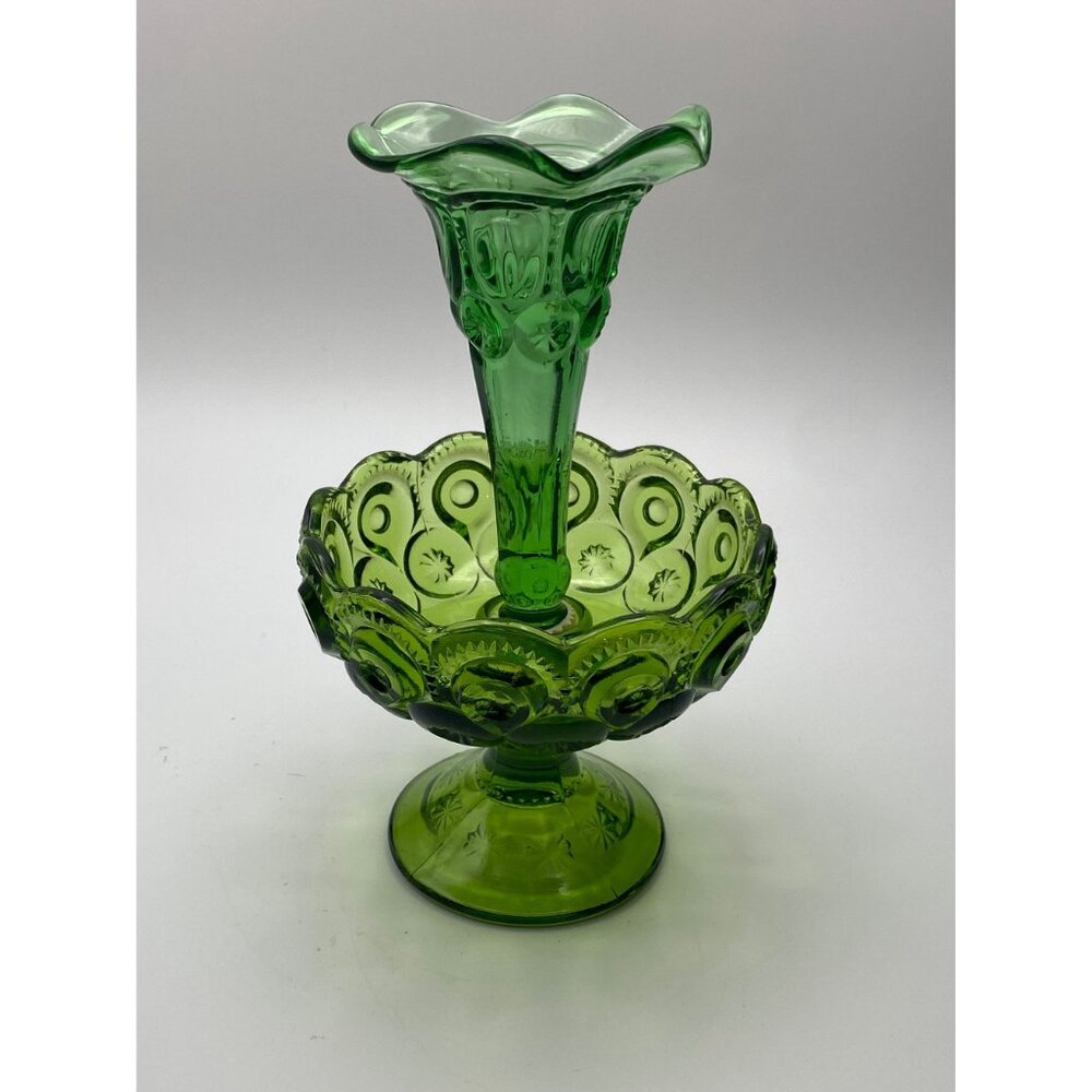 Green Epergne Single Horn Moon N Star - Picture 3 of 5
